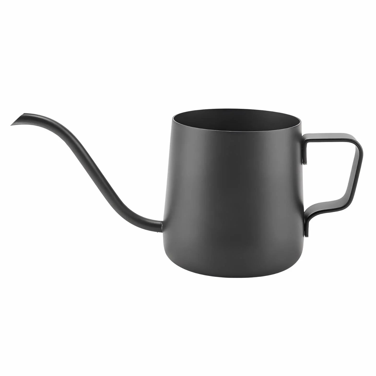 Dzbanek do kawy z gęsią szyją 250 ml ze stali nierdzewnej czarny