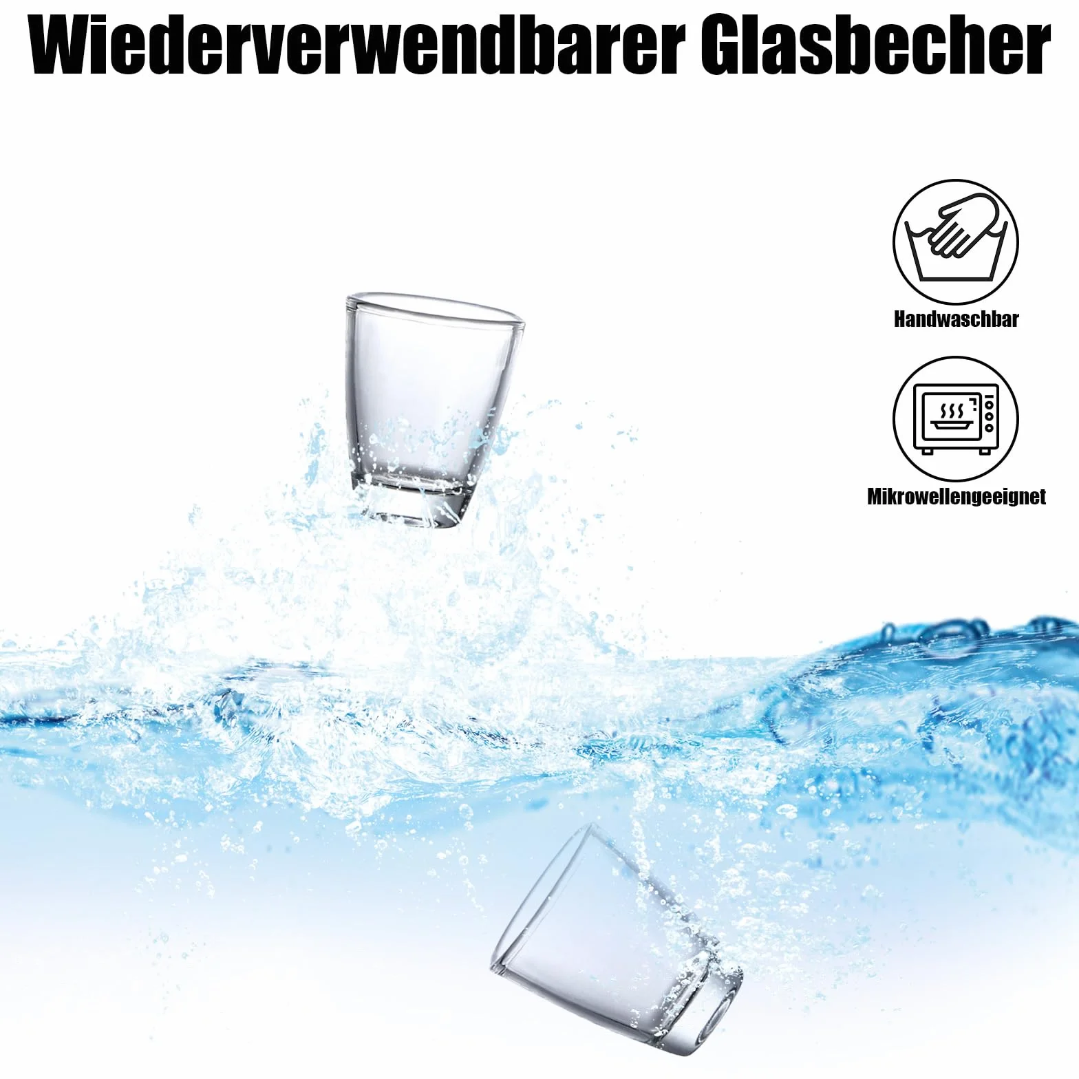 kieliszki do wódki szklane, kieliszki do tequili, zestaw kieliszków do wódki 30 ml, kieliszki do likierów z grubą podstawą, do słodkich wódek, wódki, ouzo, sambuki, odporne na zmywarkę – 12