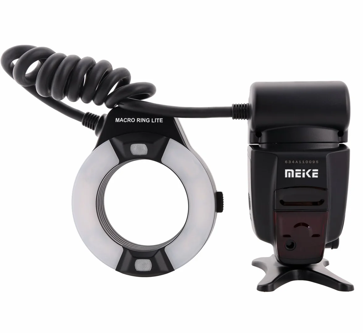 MK-14EXT Makro i-TTL lampa błyskowa pierścieniowa pasuje do Nikon ze światłem pomocniczym LED