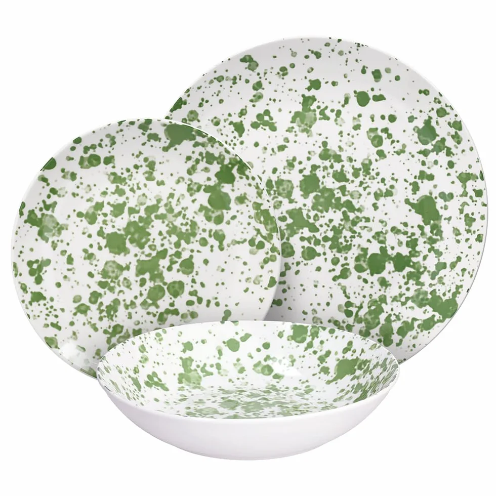 Tognana Apulia zestaw obiadowy 18-częściowy dla 6 osób, porcelana, wielokolorowy