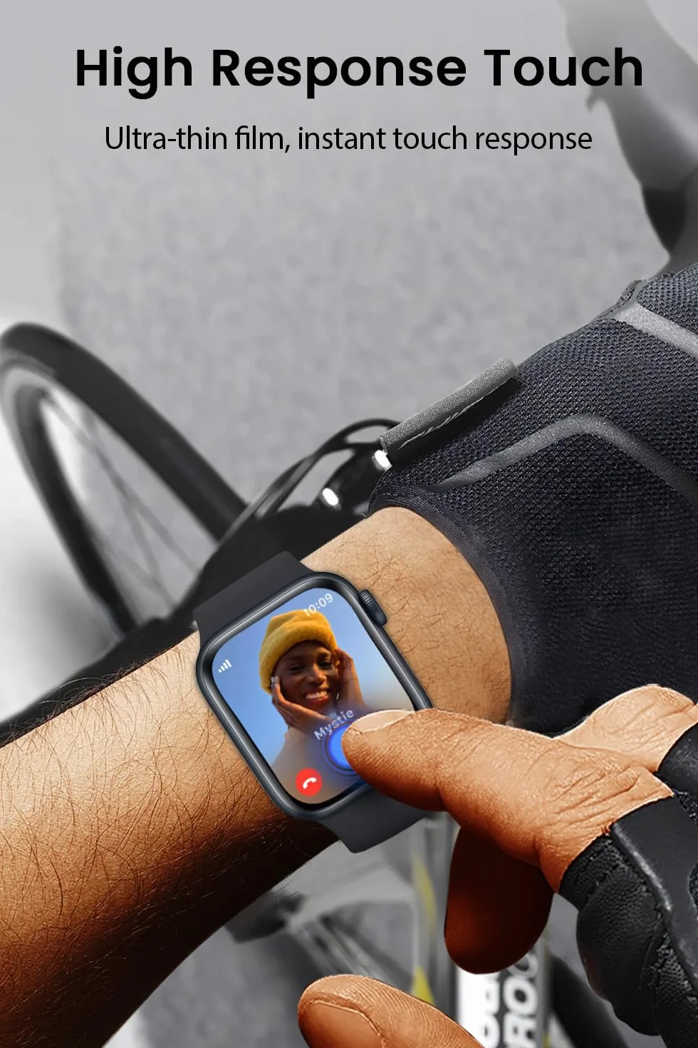 Folia elastyczna TPU dla Apple Watch Folia ochronna wyświetlacza 40mm Kompatybilna z Apple Watch Series 6/5/4/SE Smartwatch Ultra-Thin HD Folia ochronna wyświetlacza dla iWatch