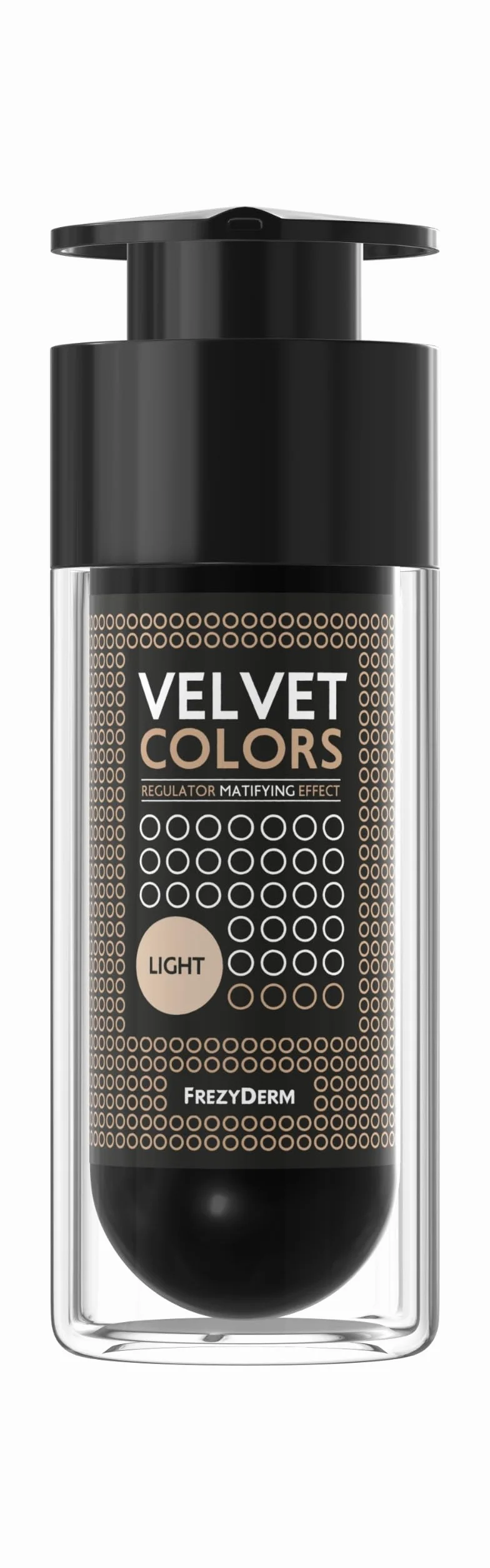 Frezyderm Velvet Colors krem do makijażu, jasny odcień, 30 ml I naturalny matowy połysk, ukrywa przebarwienia, zmarszczki, cienie, na trądzik, skórę tłustą i wrażliwą