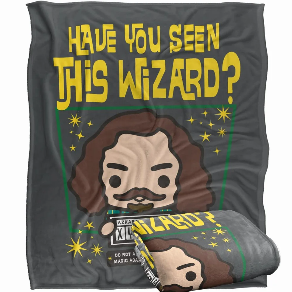 HARRY POTTER Silky Touch koc narzuta 152 x 127 cm