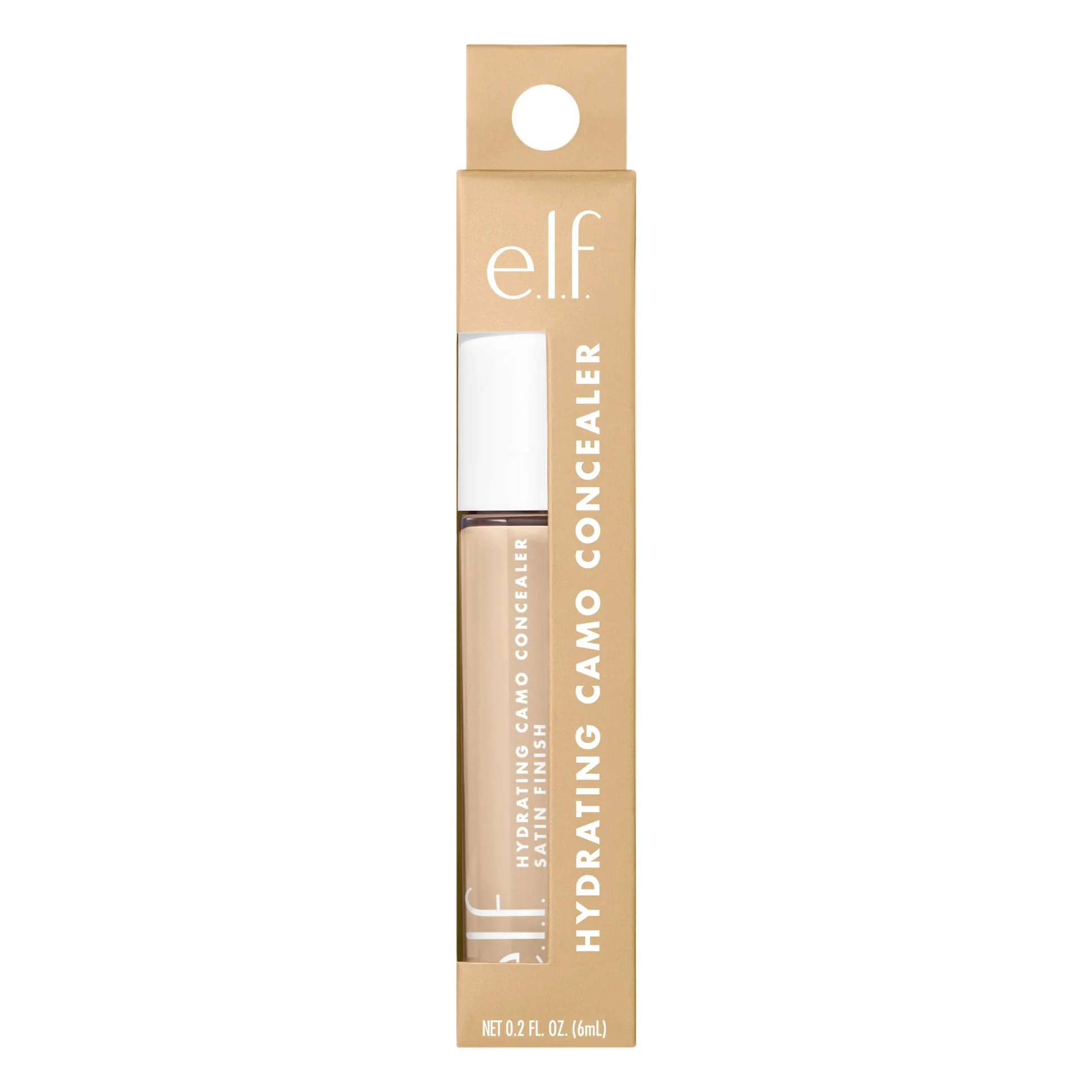 E.L.F. Hydrating Satin Camo Korektor do Twarzy, M Peach, 6 ml