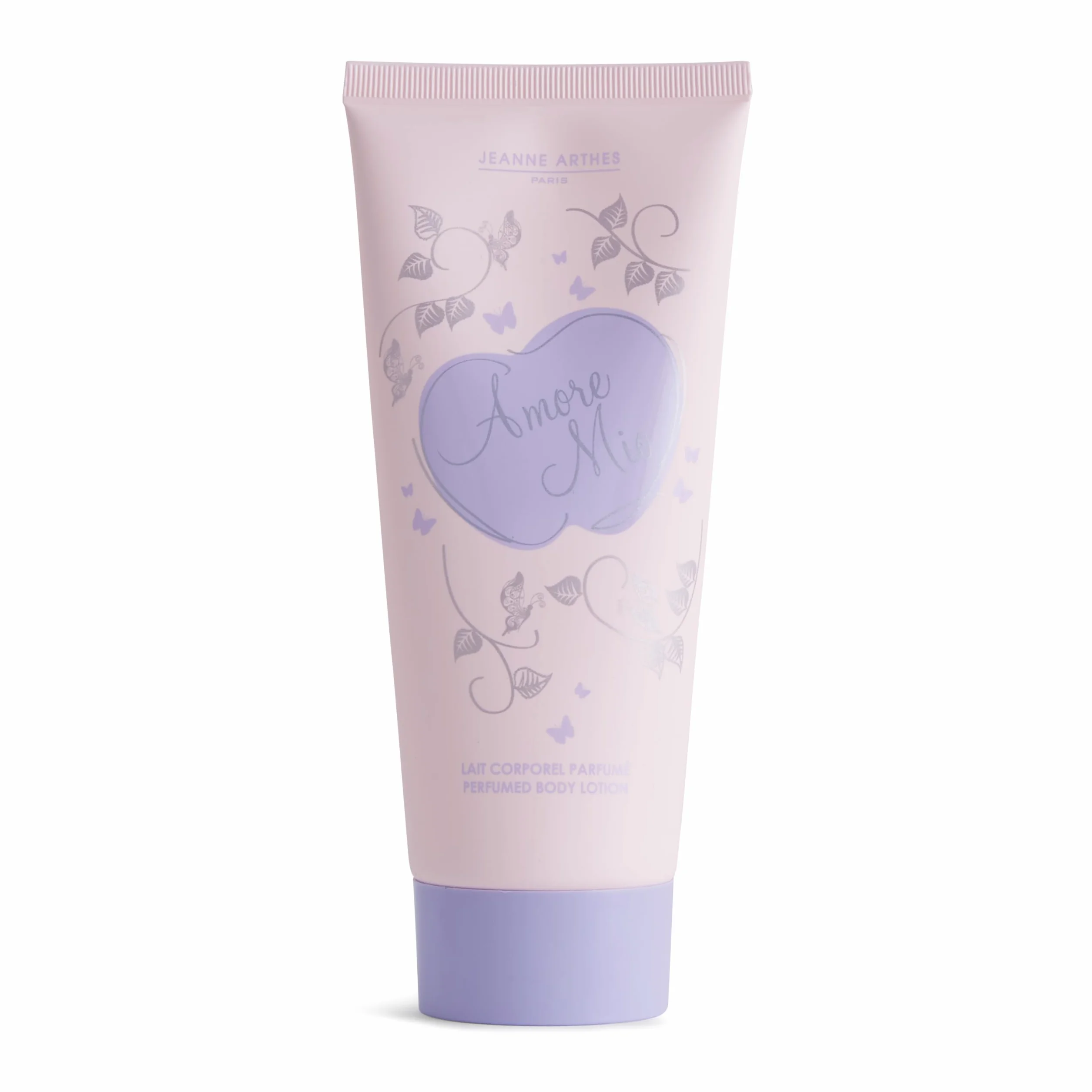 JEANNE ARTHES - Zestaw upominkowy dla kobiet - Amore Mio - Woda perfumowana 100 ml + mleko do ciała 200 ml - Zapach piżmo Tonka - Wyprodukowano i zapakowane we Francji w Grasse