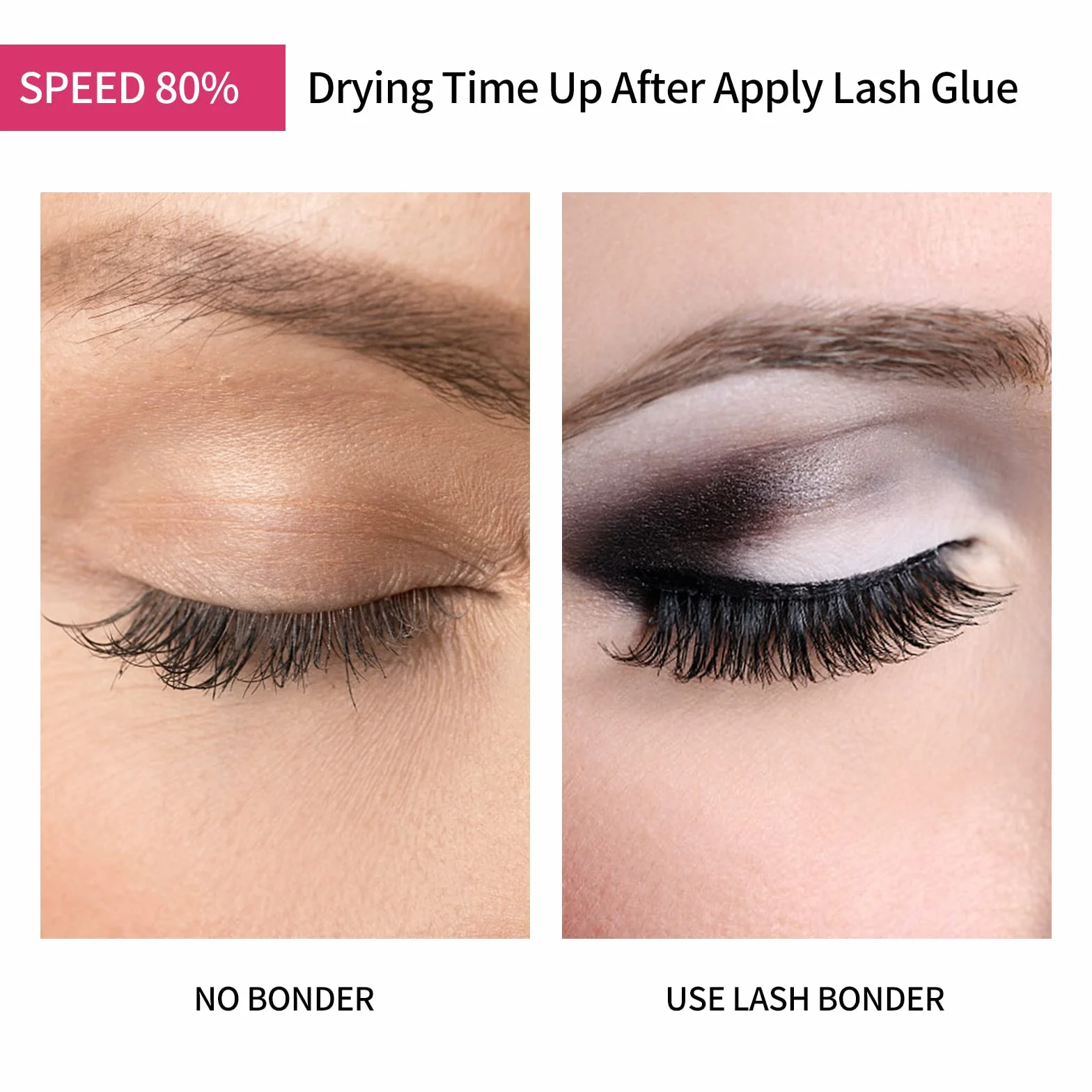 FADLASH Lash Bonder do przedłużania rzęs Lash Extension Sealant Glue Accelerator for Better Bond Eyelash Extension Bonder Sealer Redukuje podrażnienia Zwiększa retencję rzęs nawet o 30%