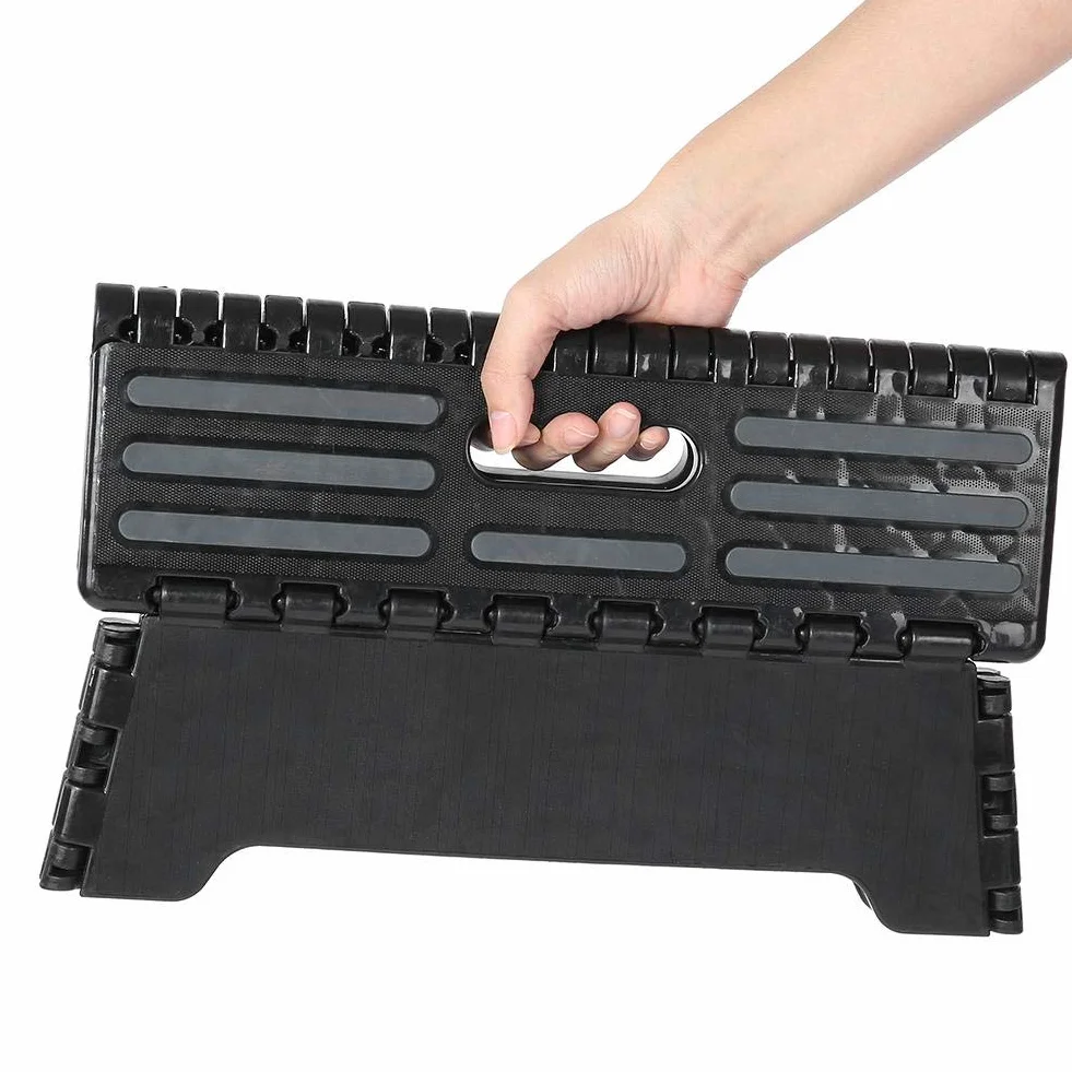 Składany stołek plastikowy antypoślizgowy 38x21,5x13 cm do łazienki i kuchni