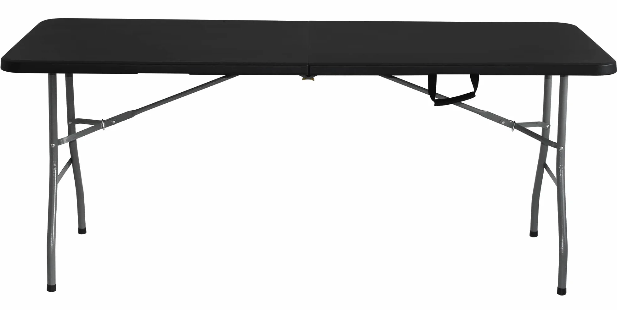 KG KITGARDEN Wielofunkcyjny przenośny składany stół, 180x74x74cm, czarny