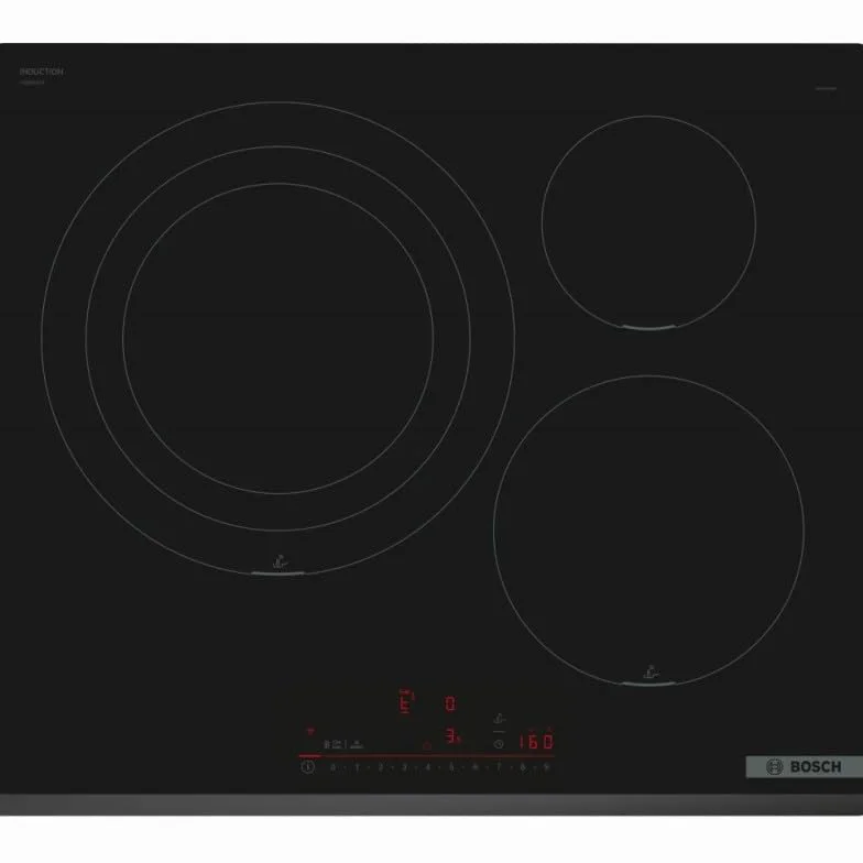 BOSCH Płyta indukcyjna 60 cm seria 6 DirectSelect PerfectFry Plus Home Connect czarna PID631HC1E