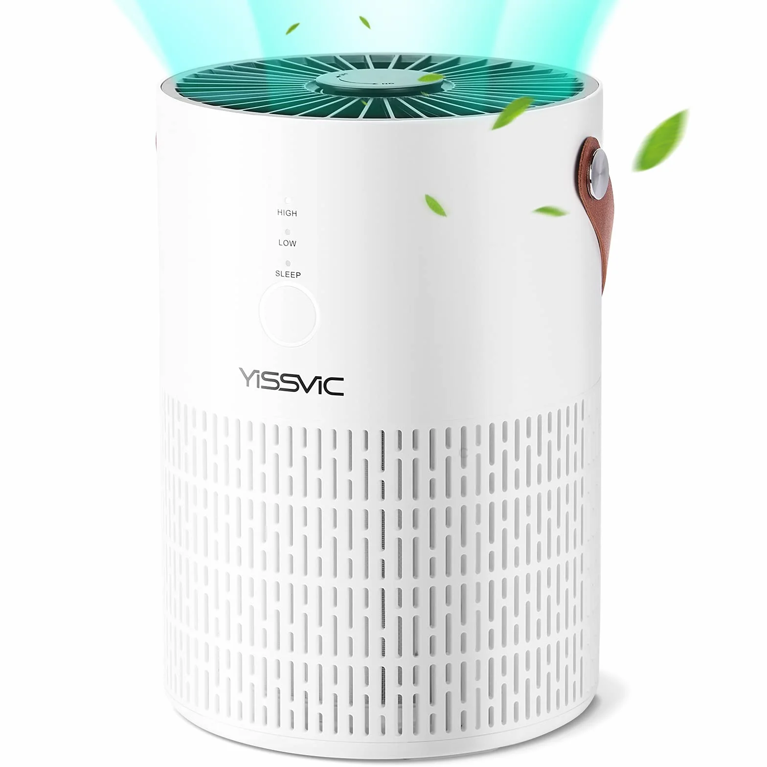 YISSVIC Oczyszczacz Powietrza HEPA H13 30m² Cichy 28 dB Tryb Nocny Aromaterapia