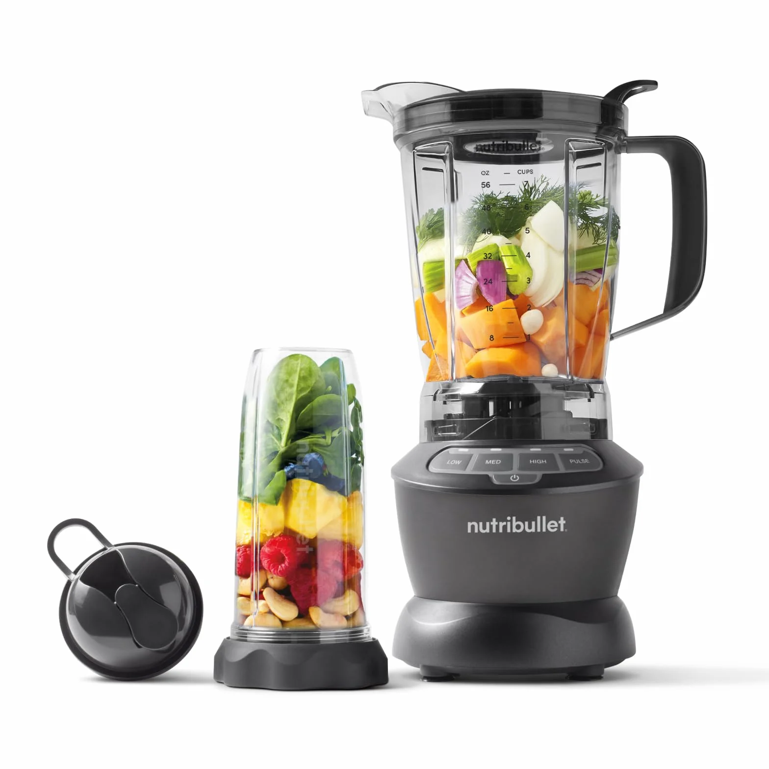 Nutribullet NBF-28500-1007DG Mikser 1000 W 1,6 L Ciemnoszary