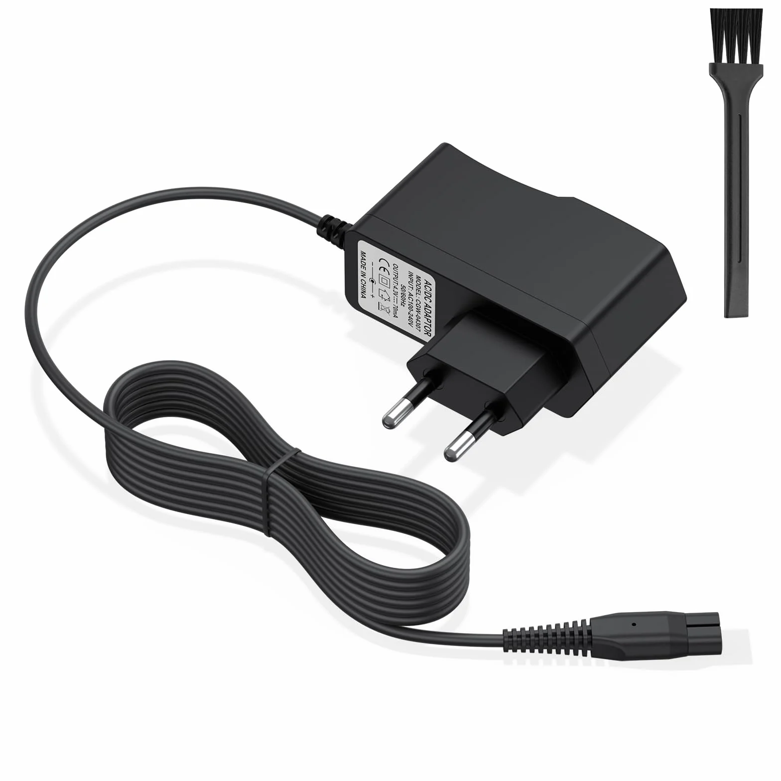 Tobfit 4,3 V A00390 Oneblade kabel do ładowania do Philips Oneblade QP2520 QP2570 QP2620 MG3730 MG3720 MG5720 MG5730 BT3208 BT3206 Shaver Charging kabel ze szczotką do czyszczenia (100 cm)