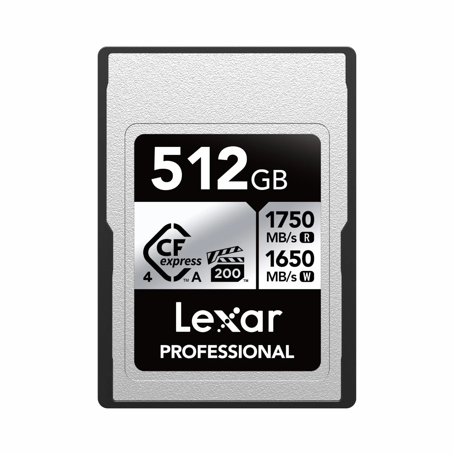 Lexar Professional CFexpress 4.0 karta typu A 512 GB, karta CFE do 1750 MB/s odczytu, VPG200, karta wideo 8K, karta pamięci kompatybilna z aparatami Sony Alpha i Sony FX
