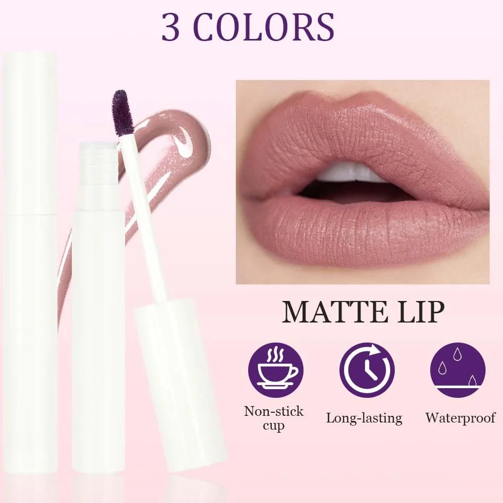 LOPHE Lip Stain Peel Off, 1 szt. Zdejmowany błyszczyk do ust, długotrwały błyszczyk do ust, matowy błyszczyk, wodoodporny, cień do ust dla kobiet (01 kolor)
