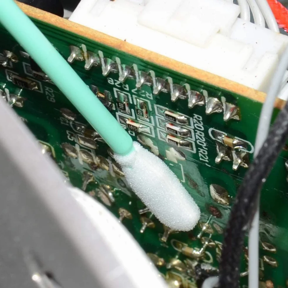 Waciki do czyszczenia pianki, 100 szt. wacików do czyszczenia końcówki piankowej, elektronika, chusteczki czyszczące i waciki, do czyszczenia patyczków bawełnianych, do drukarki atramentowej, głowicy