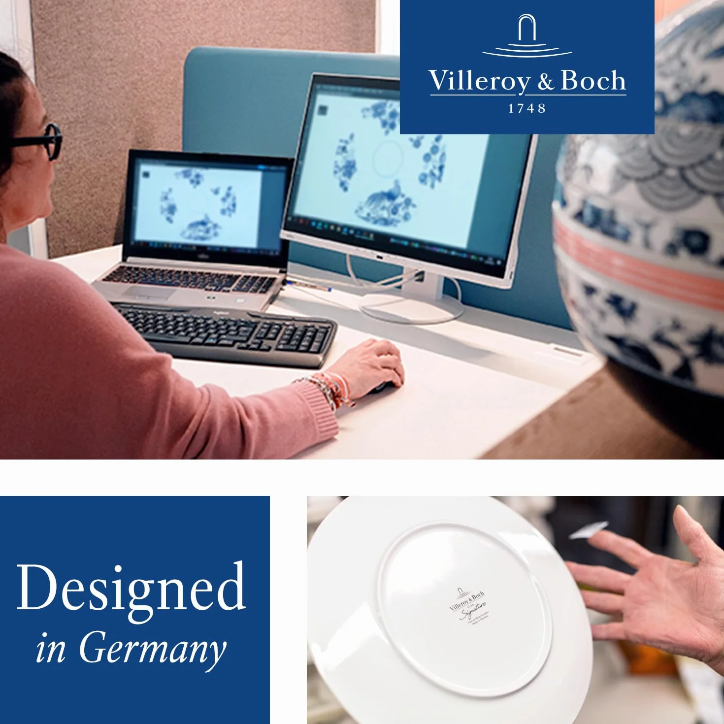 Villeroy & Boch Rose Garden Kieliszek do czerwonego wina zestaw 4 sztuk 200 ml szkło kryształowe