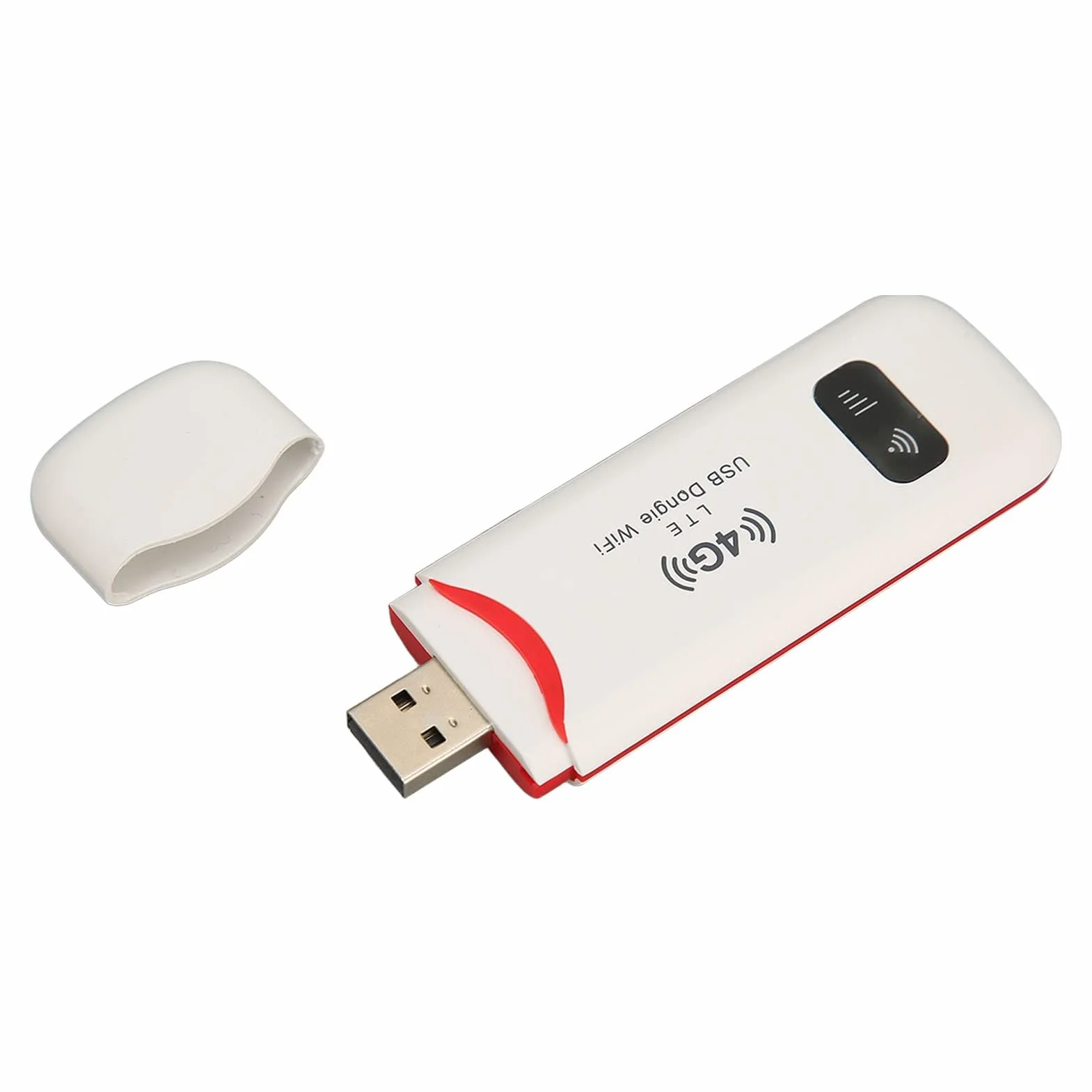 Przenośny Wi-Fi 4G LTE Wireless USB Dongle mobilny hotspot przenośny router WiFi z gniazdem na kartę SIM, szyfrowanie WPA WPA2, obsługuje 10 użytkowników mobilnych