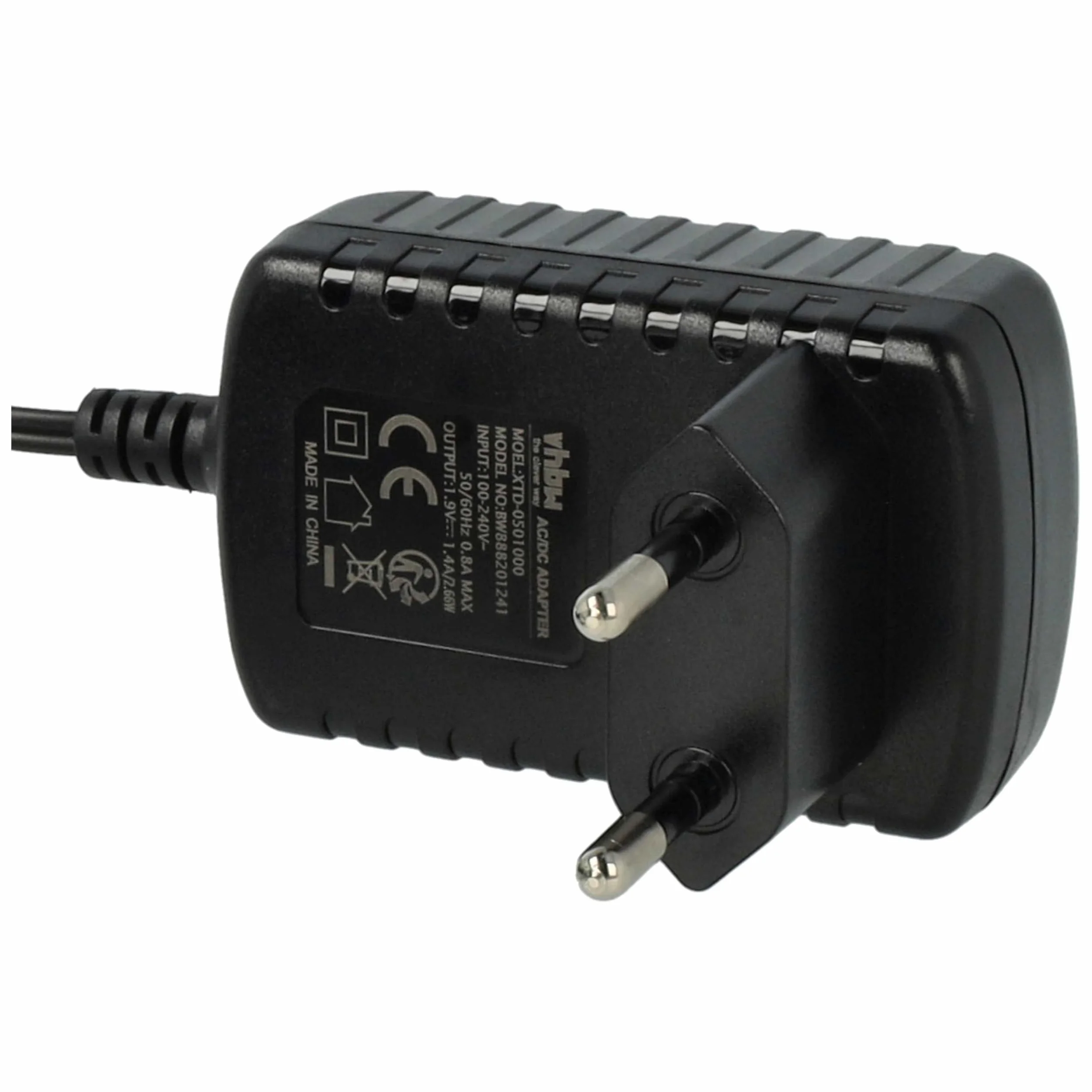 vhbw Zasilacz kompatybilny z Panasonic ER-GB70, ER-GB80, ER-GB60, ER-GC71, ER-GC70, ER-GC51, ER-GC50 golarka, trymer do brody, maszynka do strzyżenia włosów