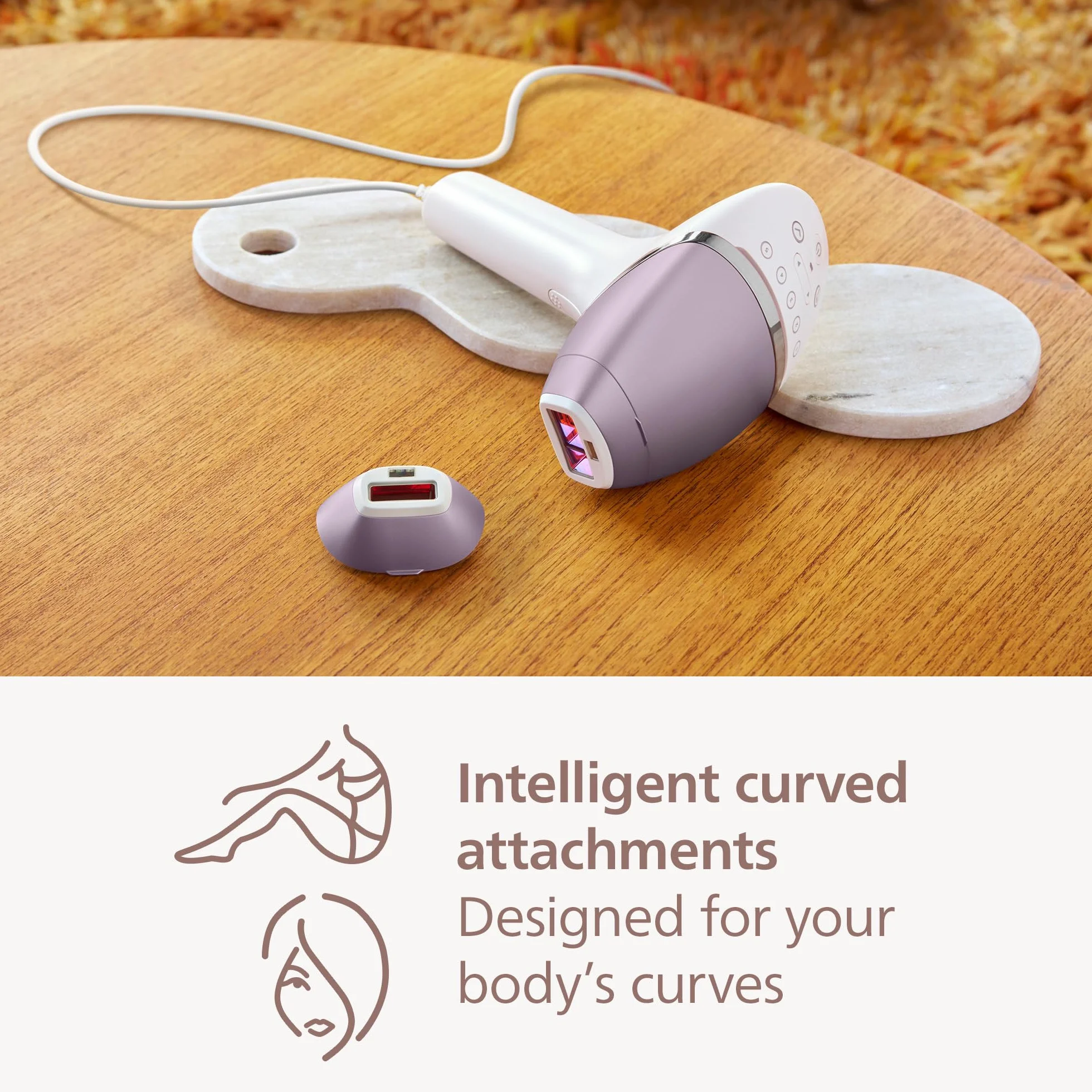 Philips Lumea IPL Prestige, 2 nasadki – urządzenie do usuwania włosów (BRI944/00)