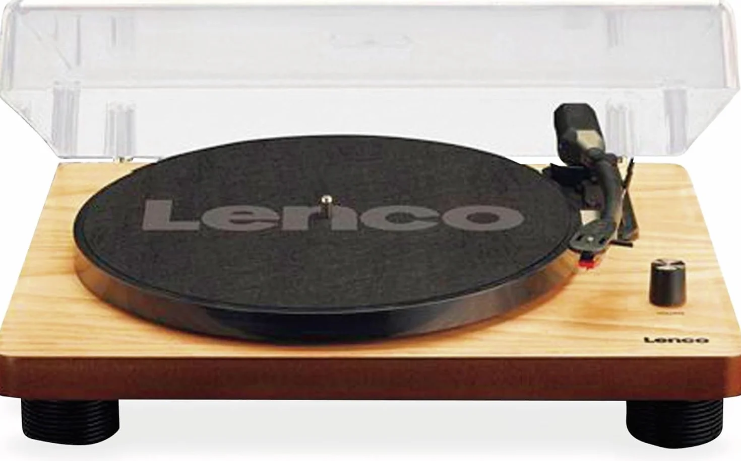 Gramofon Lenco (Ls-50 Wood) Wyjście RCA i USB, 2 głośniki wewnętrzne ze wzmocnionym charakterem