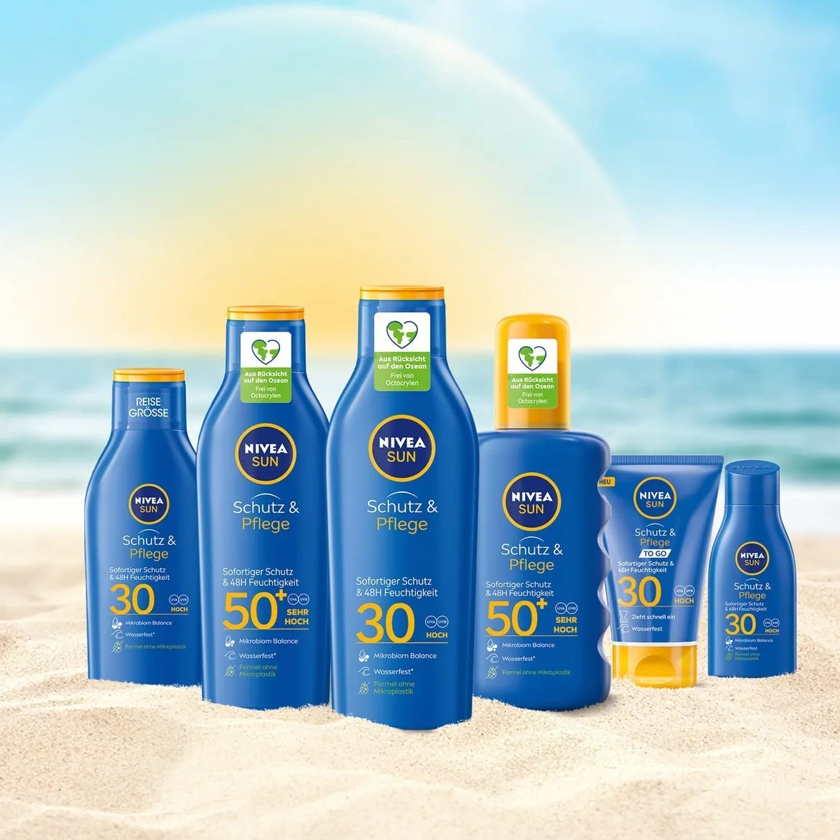 Nivea SUN Protect & Moisture Sun Filtr Przeciwsłoneczny - 200 mililitrów