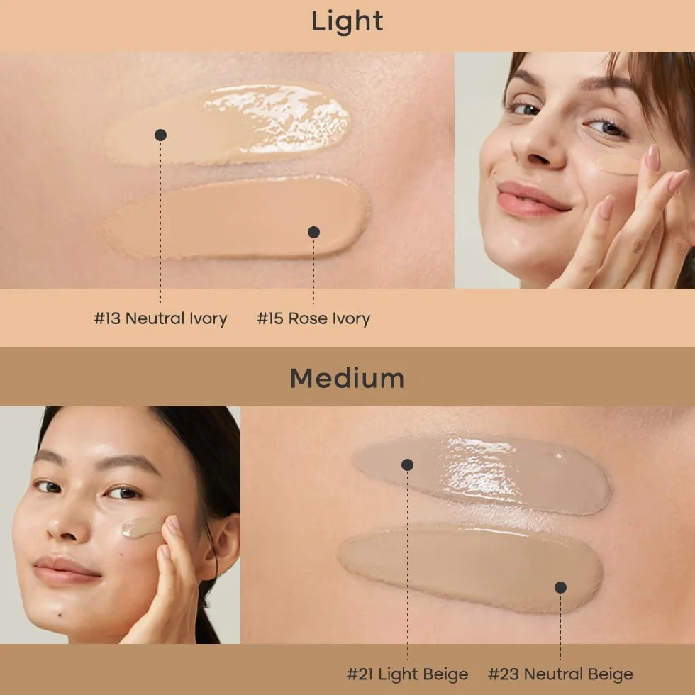 PURITO Cica Clearing BB Cream #15 Rose Ivory 1 fl.oz / 30ml, wegański krem bb, podkład, bez okrucieństwa