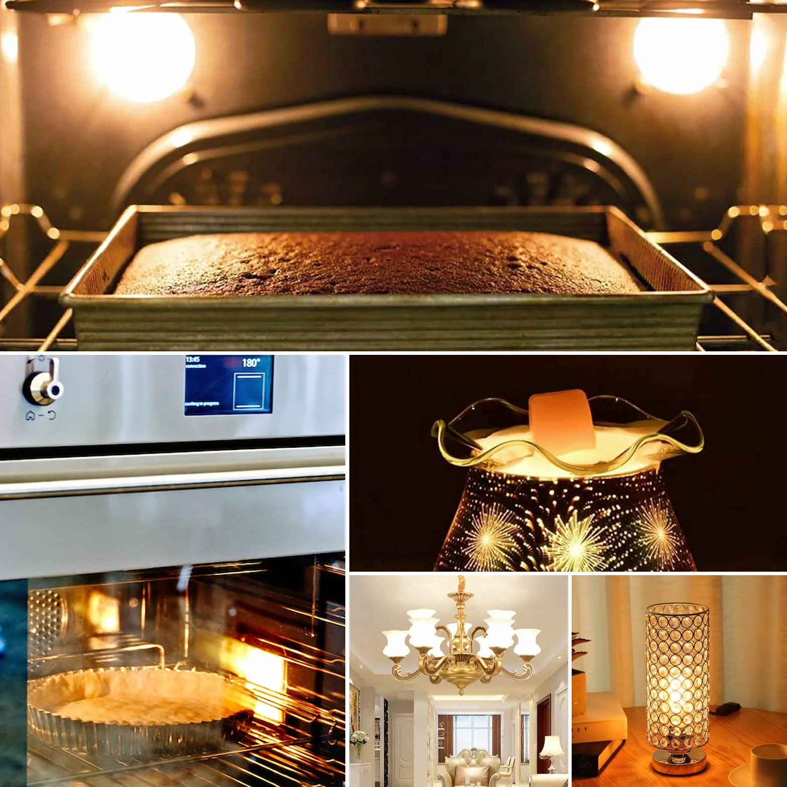 Żarówka piekarnika G9 25 W 230 V 300℃ odporna na ciepło halogenowa ściemniana żarówka do piekarnika kuchenka mikrofalowa lampa zastępcza do piekarnika Neff Zanussi Smeg Bosch AEG
