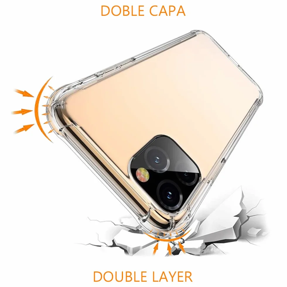 Silikonowe Etui Przezroczyste do LENOVO IDEA TAB 2025 11", Ultra cienkie 0,33mm, Silikon TPU smukłe i bardzo etui wzmocnione rogi