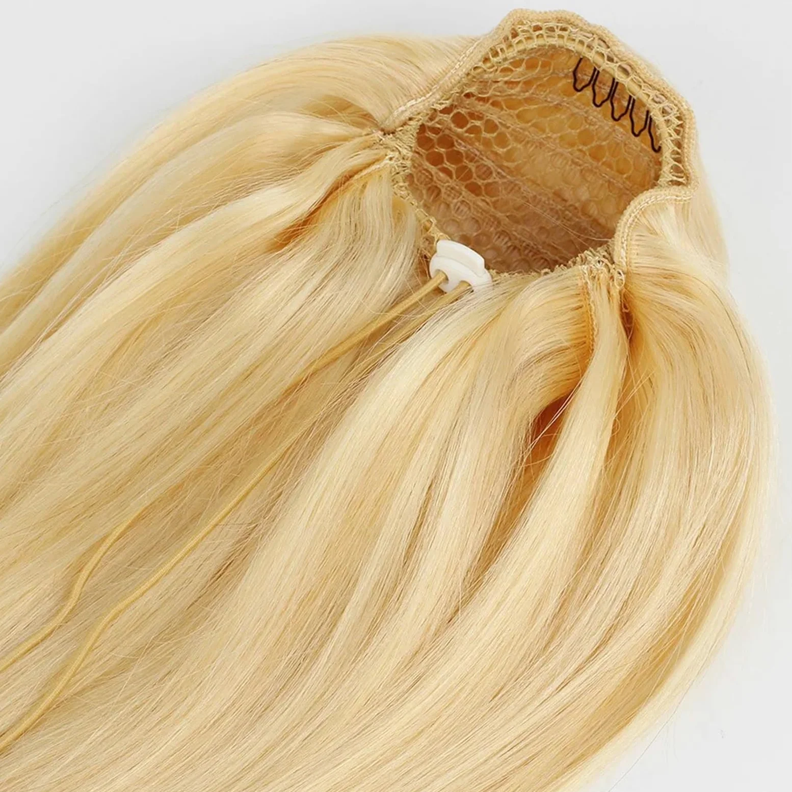 Przedłużanie włosów Przedłużanie kucyka ściągaczem, proste włosy Remy, dla kobiet Kucyk(26inches)