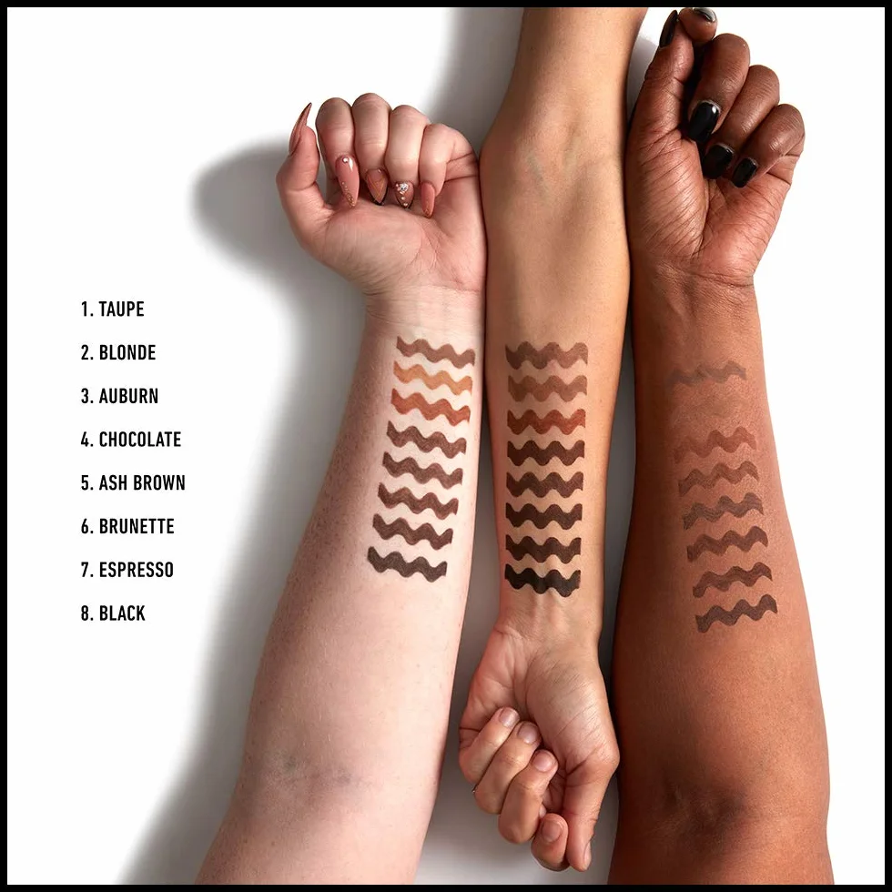 NYX Professional Makeup Micro Brow Pencil dwupak, dwustronny z wykręcanym ołówkiem do brwi i szczoteczką, wegańska formuła, kolor: espresso