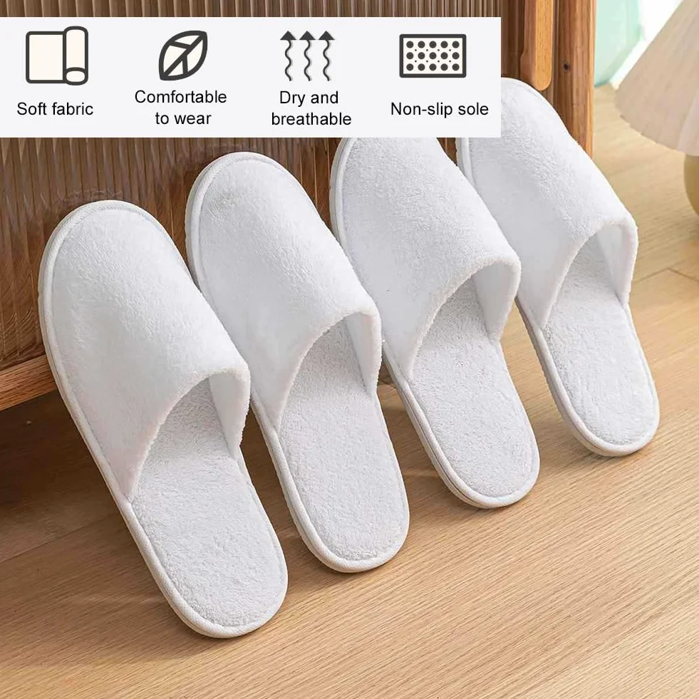 Jednorazowe kapcie do hotelu, jednorazowe kapcie hotelowe, kapcie gościnne, jednorazowe kapcie do hotelu, 29 cm
