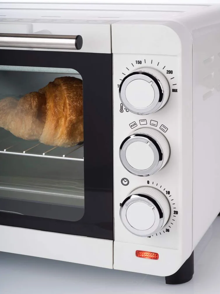 Korona 57004 piec do tostów mini piekarnik 14 litrów 1200 W biały