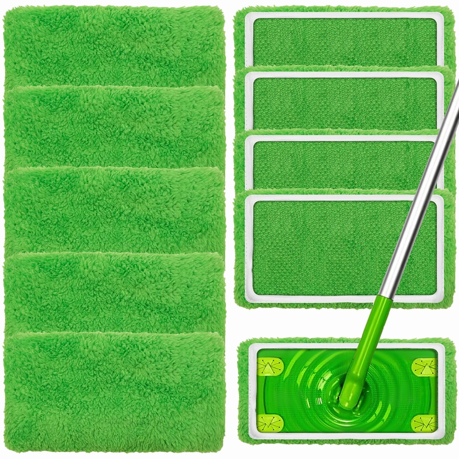 Ściereczki podłogowe Swiffer wielokrotnego użytku 10 sztuk do mokrej podłogi