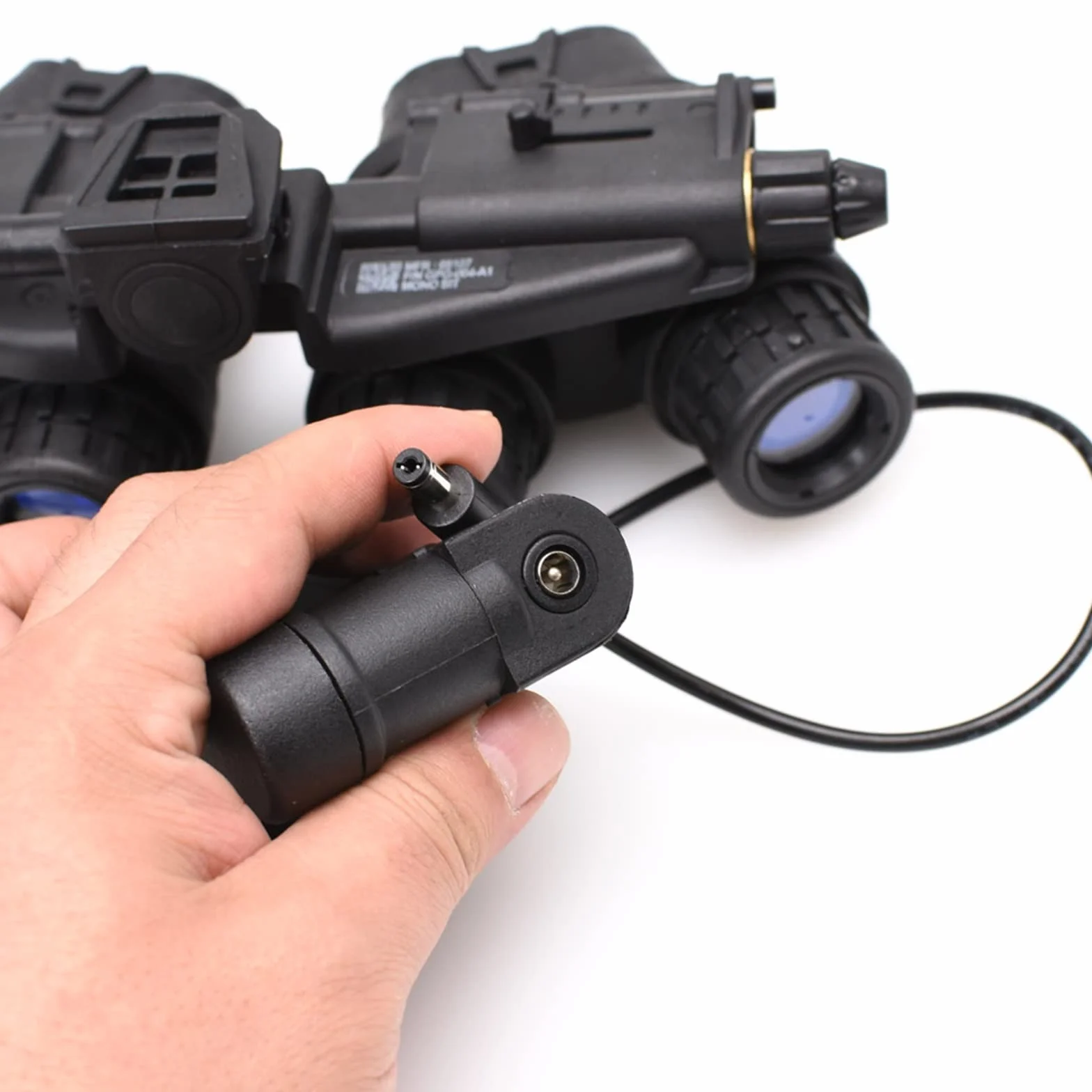 Noktowizor, FMA GPNVG 18 Gogle noktowizyjne Akcesoria do kasku Model NVG DUMMY z soczewką roboczą i kablem Do Nocnego OgląDania Lub Obserwacji (Color : A)