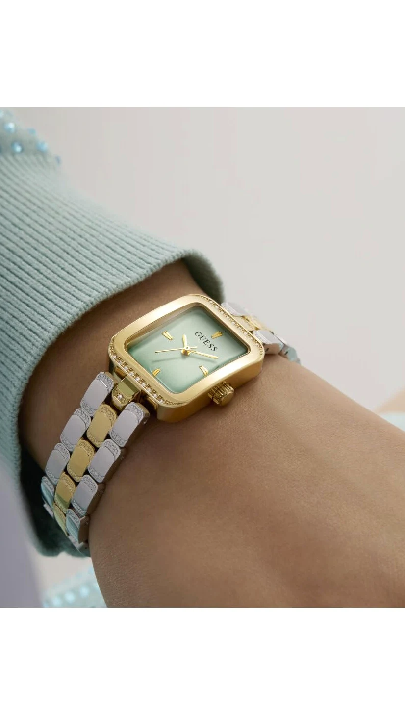 ZEGAREK GUESS - ISLA Kwarcowa / 1 ATM Kolor tarczy: Zielony Rozmiar obudowy: 22,00
