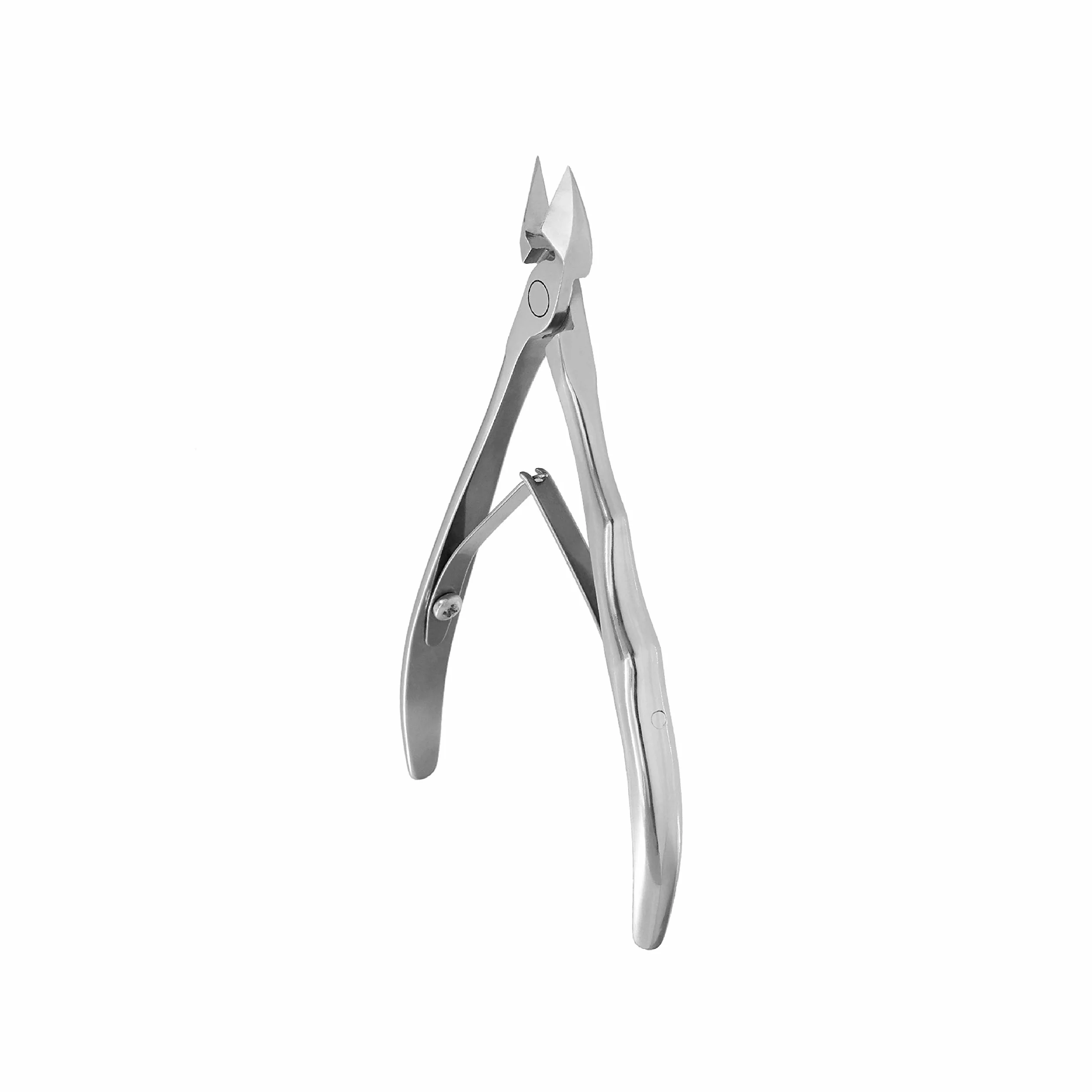 KL-01 profesjonalne szczypce do skóry Staleks długość 11,5 cm cięcie 1,4 cm skórzane etui ochronne