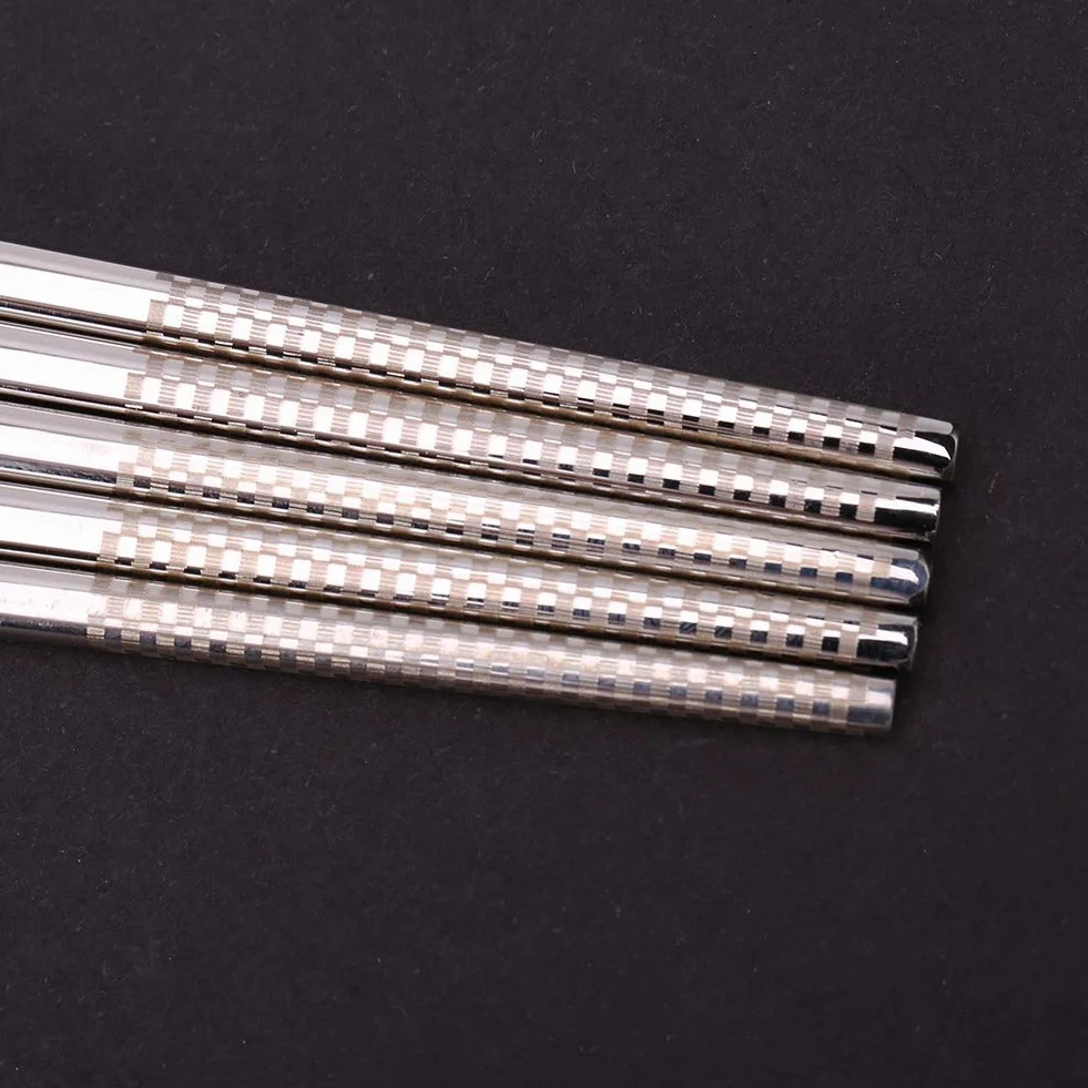1 para pałeczek koreańskie jedzenie metal ze stali nierdzewnej japoński wzór kwiatowy ekologiczny kotlet w stylu klasycznym opakowanie można myć w zmywarce na obiad w kuchni