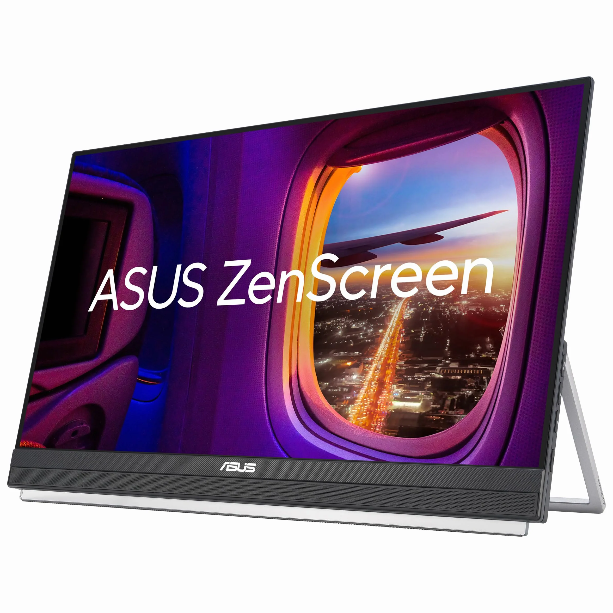 ASUS ZenScreen MB229CF przenośny monitor USB 22" – Full HD 1920 x 1080, USB typ C 60 W, HDMI, automatyczna rotacja, podpórka – panel IPS 100 Hz, 16:9, antyrefleksyjny, głośnik 2.1