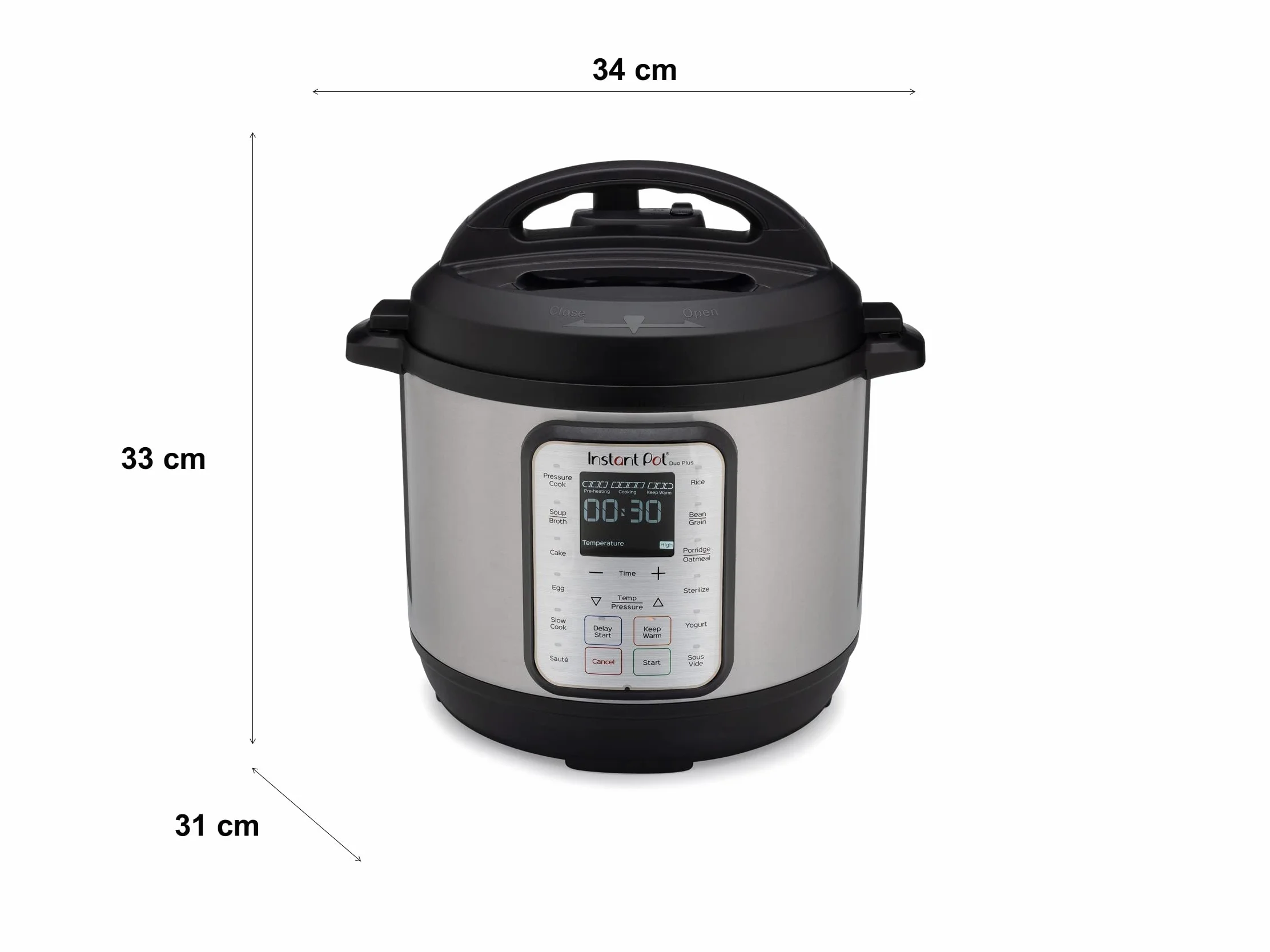 Instant Pot Szybkowar elektryczny DUO PLUS 5.7L ze stali nierdzewnej 15 programów