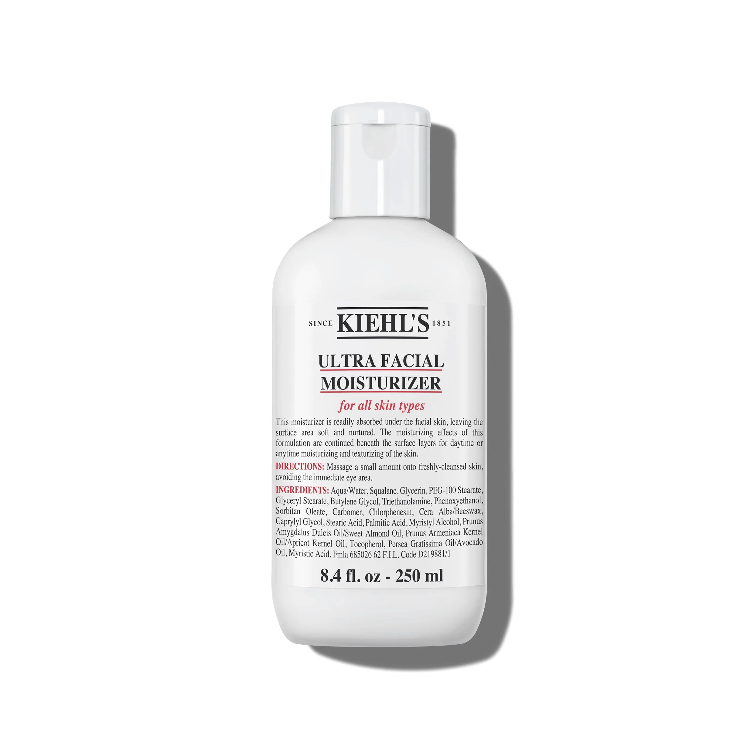 Kiehls Ultra Facial Moisturizer 250 ml