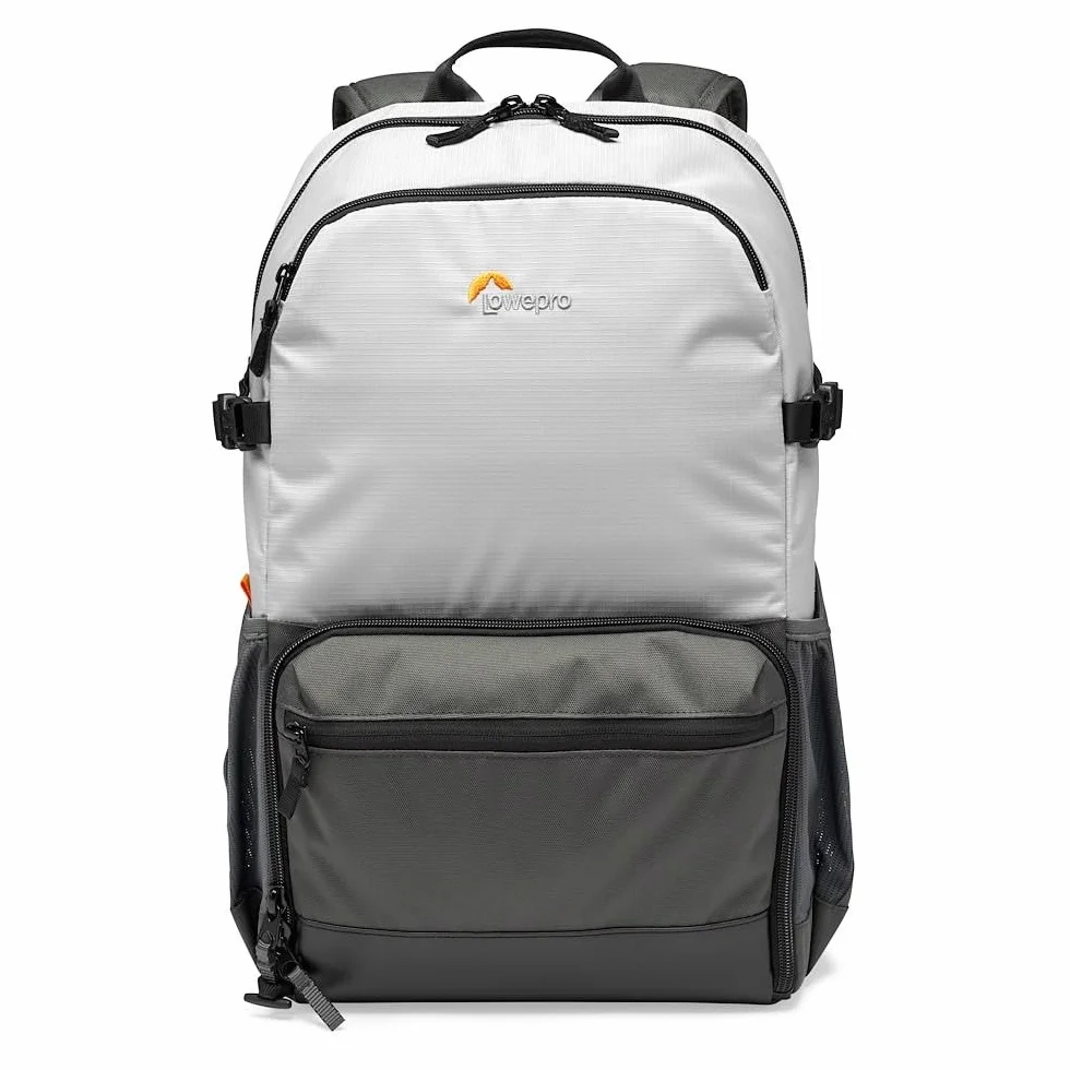 Lowepro Plecak fotograficzny LP37238-PWW Truckee BP 250 LX Outdoor, do tabletu 15”, dla kompaktowych aparatów Sony, Canon, Nikon, z 1-2 obiektywami, gimbalem, dronem, DJI, Osmo, Mavic, jasnoszary