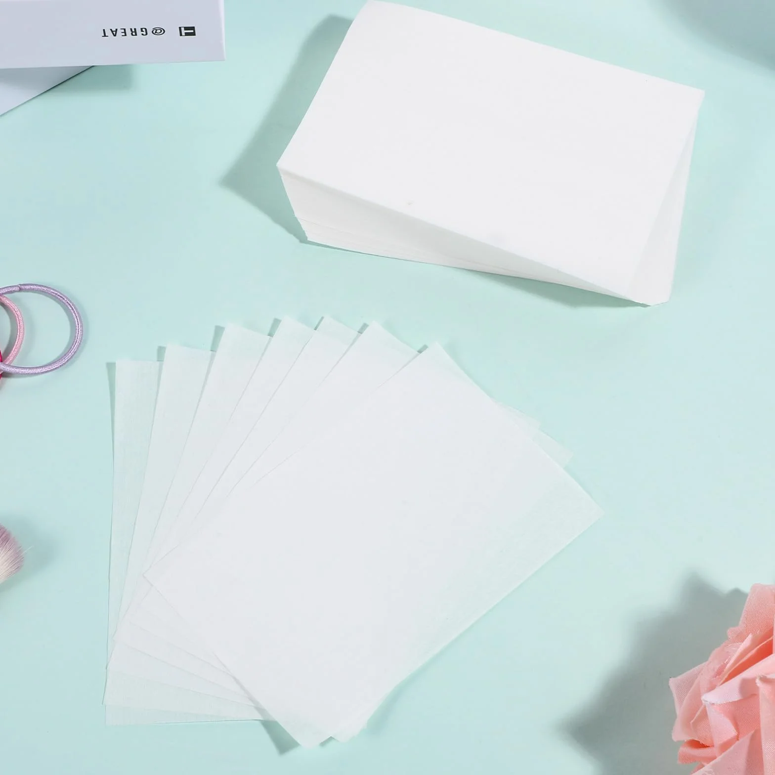 300 sztuk papieru perm do włosów, jednorazowy papier do trwałej ondulacji, papier koronkowy do trwałej ondulacji, odporny na wysokie temperatury papier do owijania włosów, do domu fryzjerskiego