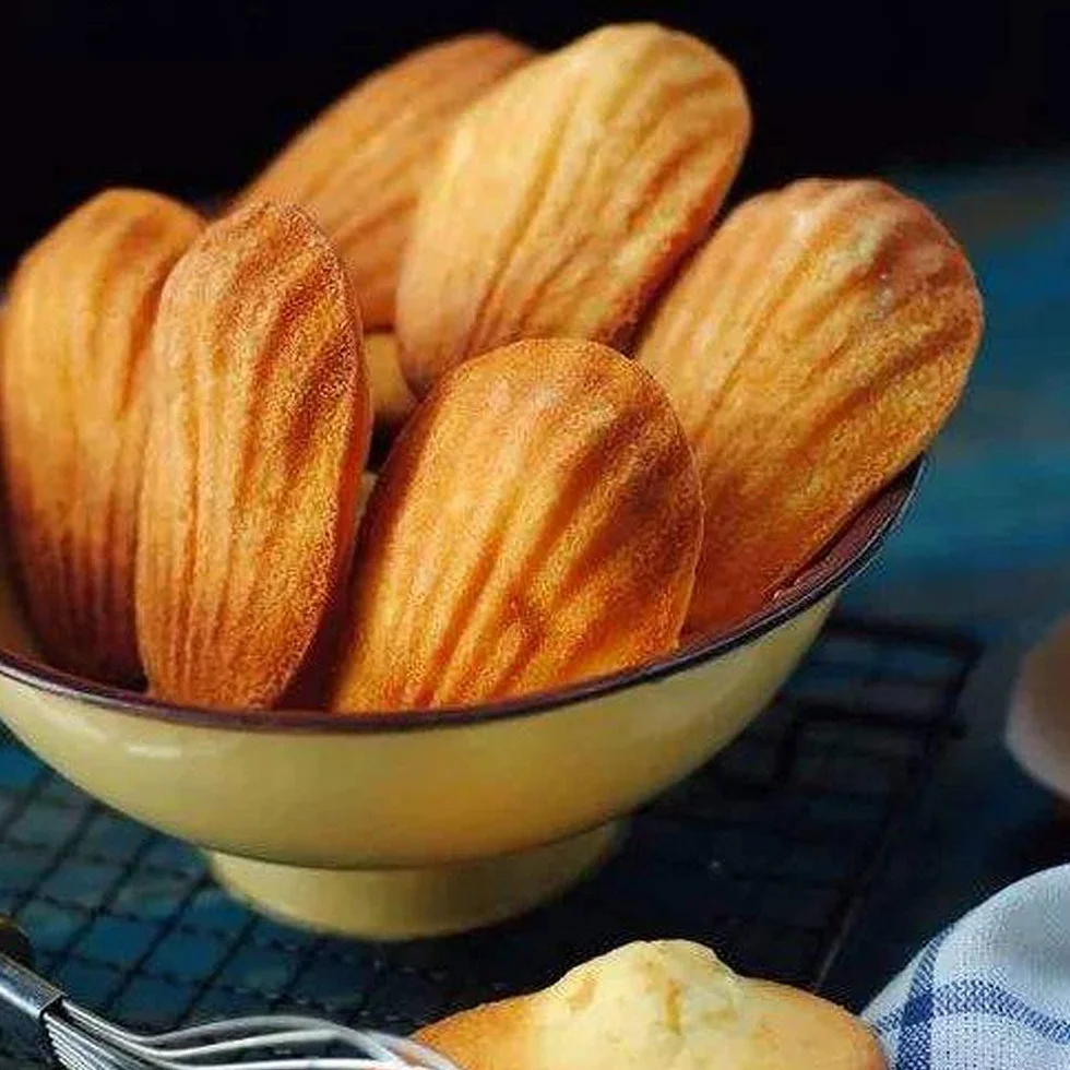 Bäcker & Lecker 2 silikonowe formy do pieczenia Madeleine 29 x 17 cm powłoka zapobiegająca przywieraniu 9 zagłębień