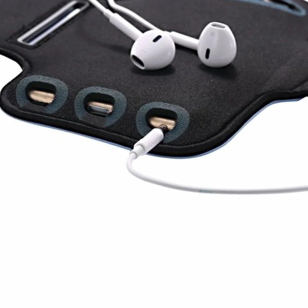 MMOBIEL Sports Arm Band kompatybilny z iPhone/Samsung/Xiaomi/Huawei i więcej - 4,7 cala - Kieszeń telefonu do joggingu i sportu - odporna na refleksję i spawanie - czarny - czarny