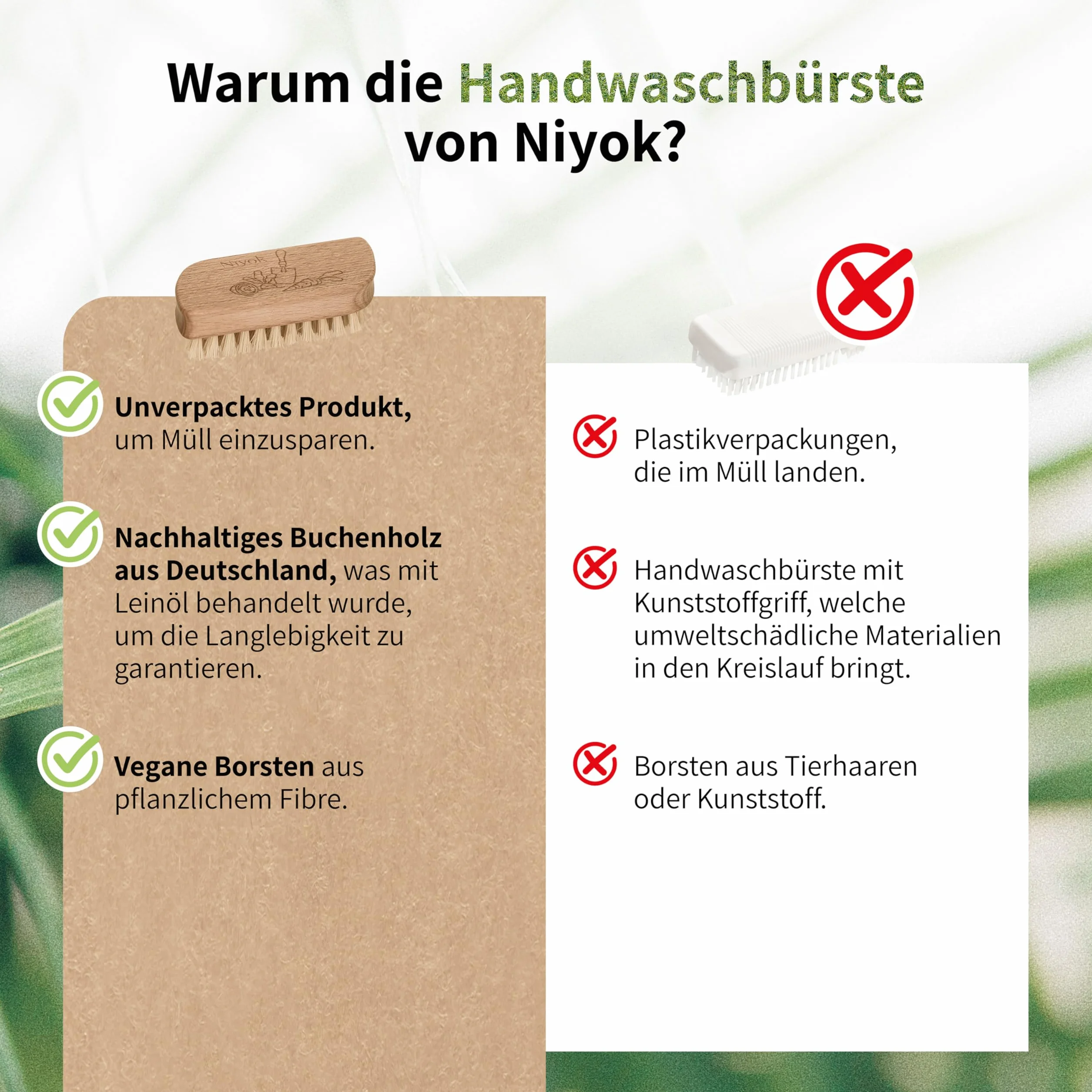 4014 NIY NIYOK Gärtner:wewnętrzna szczotka do mycia rąk
