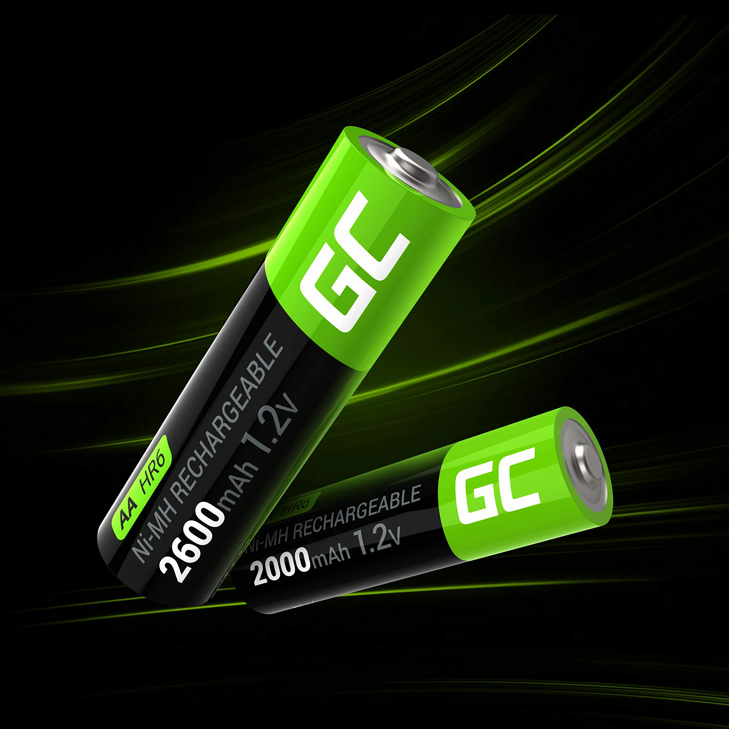 Green Cell Baterie Akumulatorki Paluszki 4x AAA HR03 800mAh