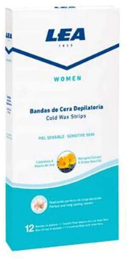 Lea Women Bandas Depilatorias Cera Fría
