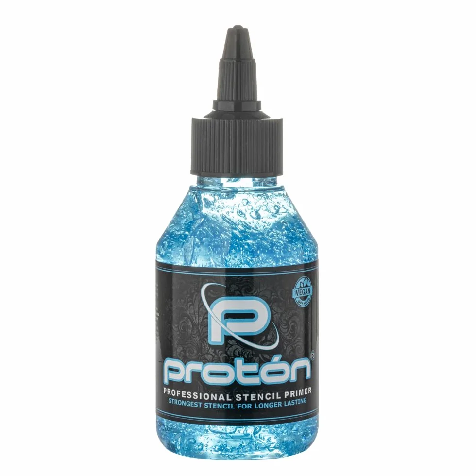 Proton Profesjonalne szablony do tatuażu - 100 ml / 3,4 uncji - bardzo mocne szablony tatuażu