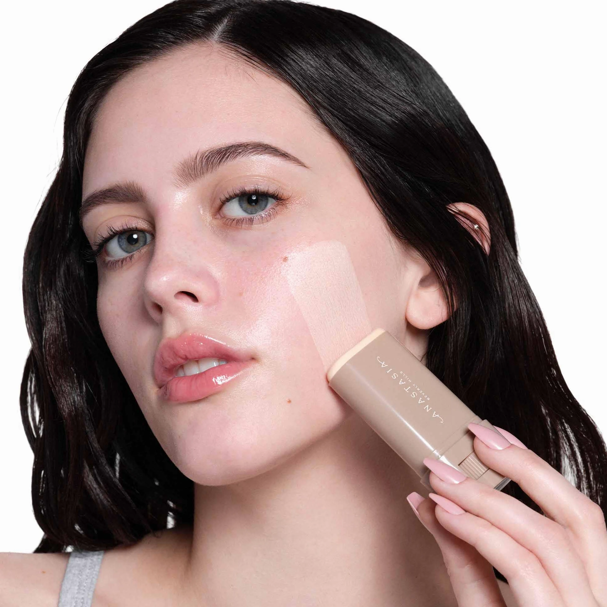 Anastasia Beverly Hills ORYGINALNY | Beauty Balm - Baza do makijażu w sztyfcie wzbogacona serum | 18 gr | by BELLA | Makijaż z farbą do skóry - 1 cień (1, 18,00 g (1 opakowanie))