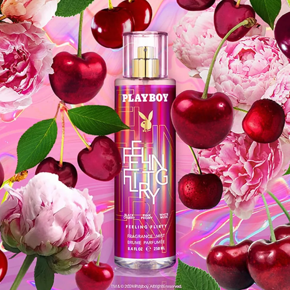 Playboy Mgiełka zapachowa „Feeling Flirty”, 250 ml